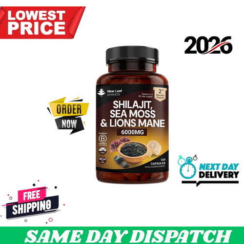 Shilajit sea moss lions - moss, &lions