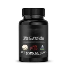 Shilajit Sea Moss and Lion's