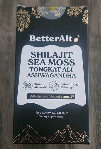 Shilajit sea moss tongka ali - shilajit,