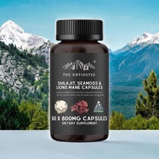 Shilajit Sea Moss and Lion's