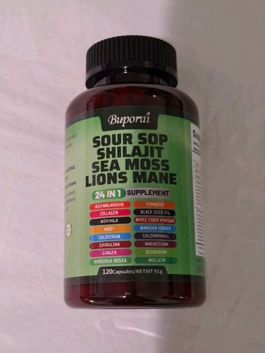 Sour sop shilajit sea moss - shilajit,