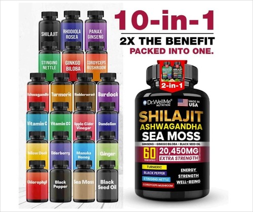 Wellme shilajit ashwagandha - dr.wellme,