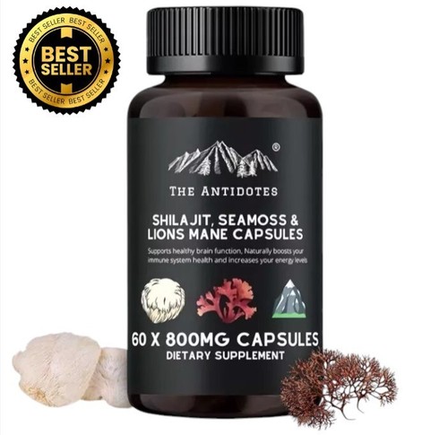 Shilajit sea moss lion mane - sea,