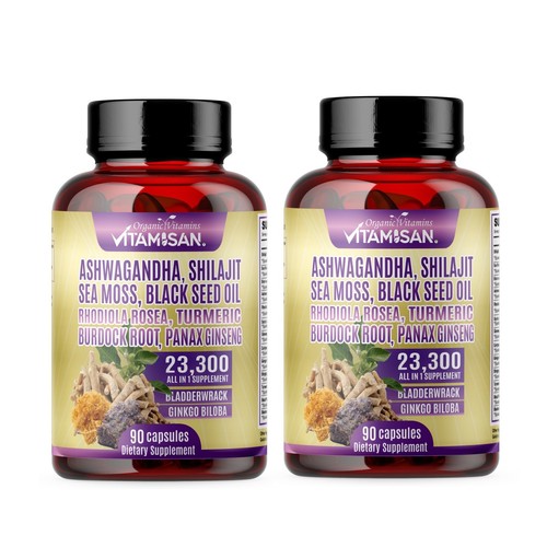 Ashwagandha shilajit sea moss - ashwagandha,