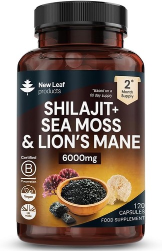 Shilajit seamoss and lions - ✔shilajit,