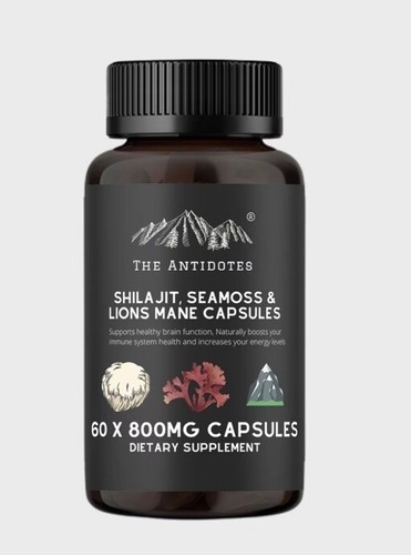 Shilajit sea moss and - moss,