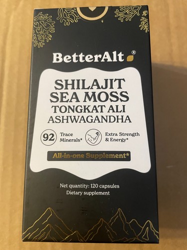 Shilajit sea moss - moss, tongka