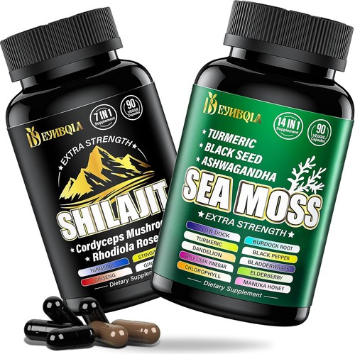 Sea moss shilajit bundle - sea,