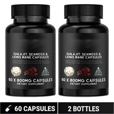 Shilajit Sea Moss and Lion's