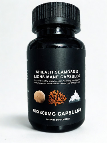 Shilajit seamoss lions mane - seamoss,