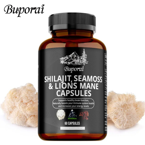 Shilajit sea moss lions - &,